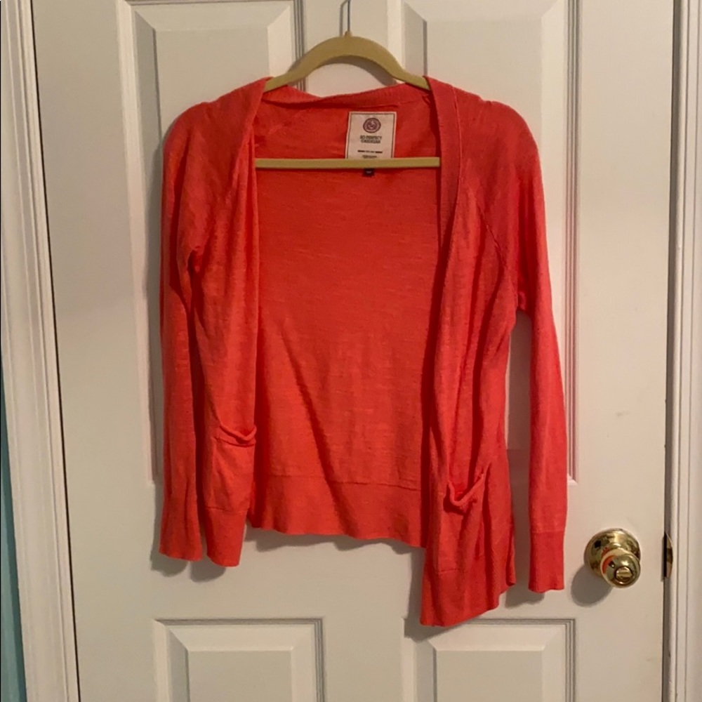 Light weight pink cardigan